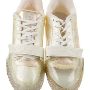 Louis Vuitton Cream and White Sneakers
